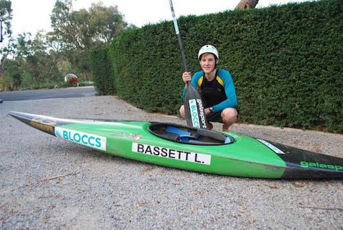 Bloccs helps kayaker paddle to glory
