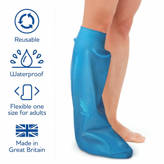 Bloccs Waterproof Cast Cover, Adult Leg